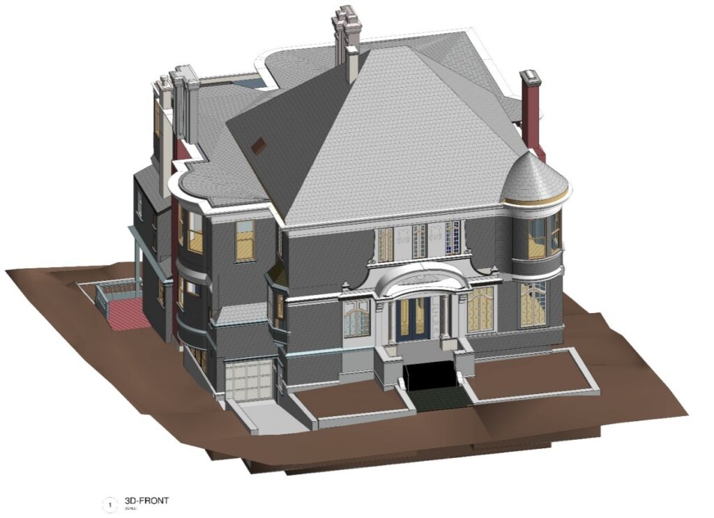 Point Cloud to Revit – 3D model